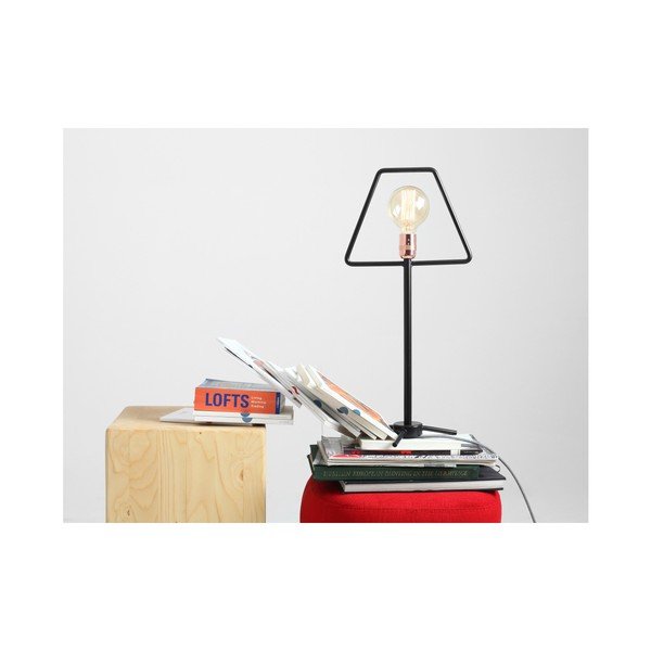 Čierna stolová lampa Custom Form Bullet-image-1