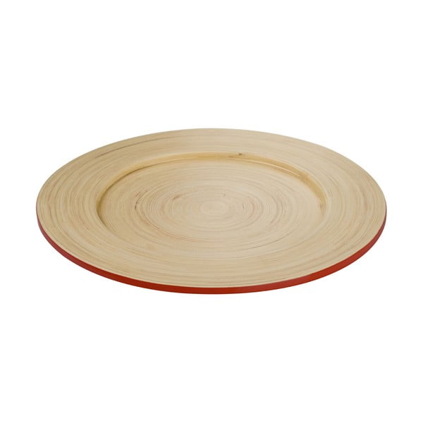 Bambusový tanier Premier Housewares Kyoto Red