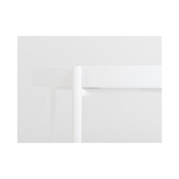 Biely odkladací stolík Custom Form Hanna, ⌀ 60 cm-image-2
