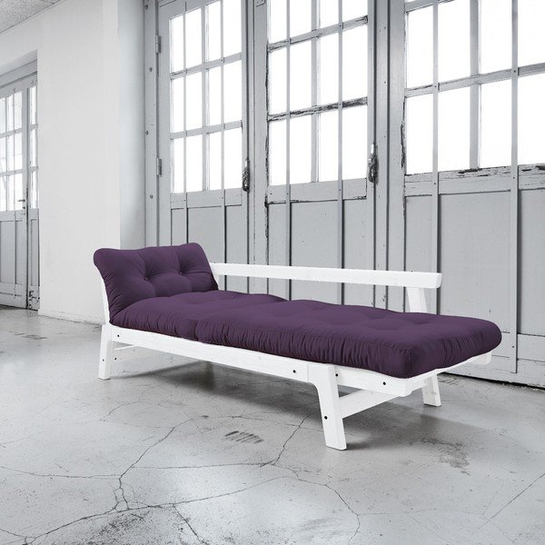 Rozkladacia pohovka Karup Step White/Purple-image-3