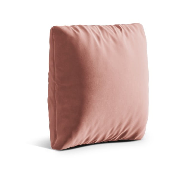Ružový zamatový vankúš na gauč Kemi – Cosmopolitan Design-image-1