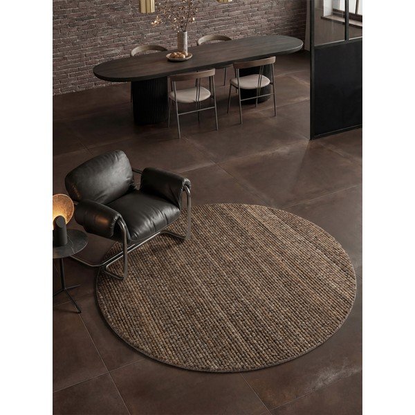Hnedý koberec ø 200 cm Wilma – Villeroy&Boch-image-1
