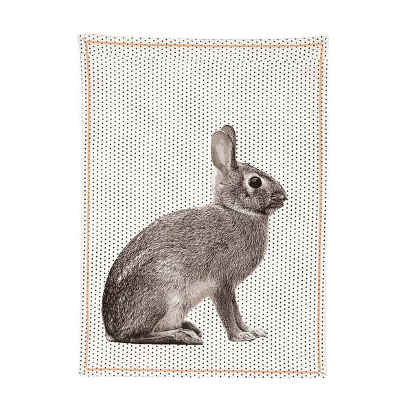 Kuchynská utierka Dotty Rabbit, 50x70 cm