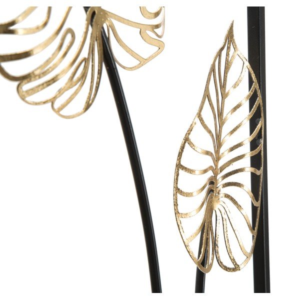 Kovová závesná dekorácia so vzorom listov Mauro Ferretti Luxy -A-, 31 x 90 cm-image-3