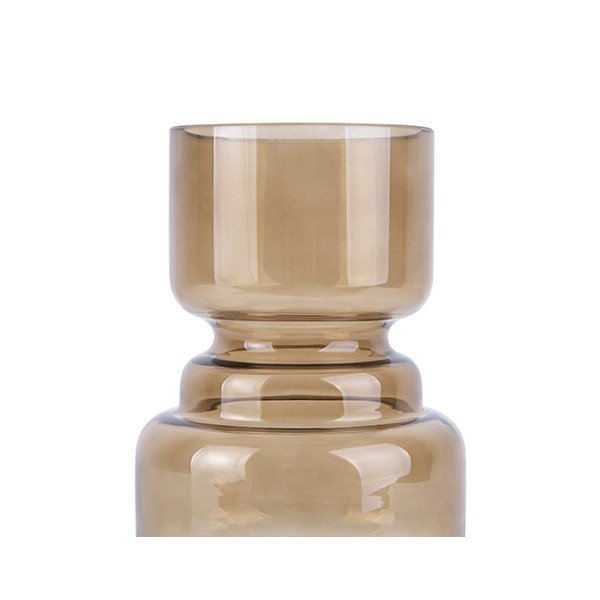 Hnedá sklenená váza PT LIVING Courtly, výška 20 cm-image-2