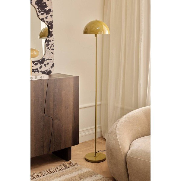 Khaki kovová stojacia lampa (výška  160 cm) Morris – Ellos Home-image-2