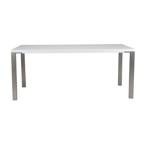 Jedálenský stôl Palau White, 90x180 cm