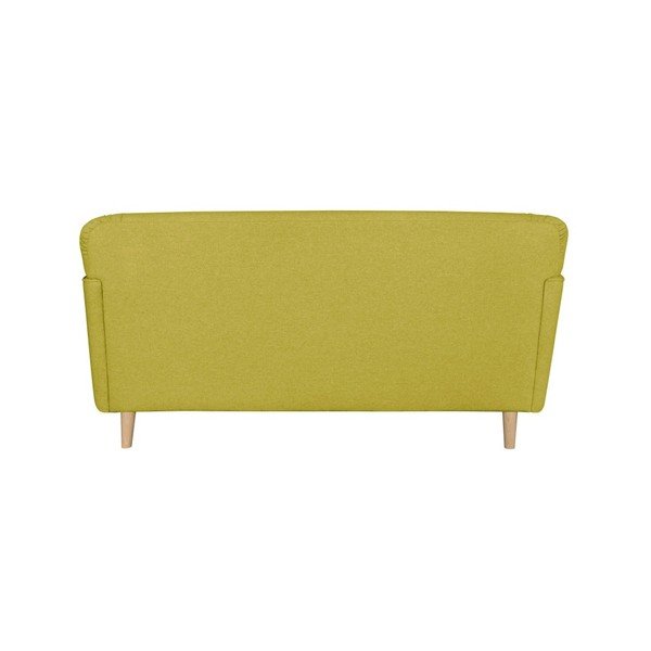 Žltá dvojmiestna pohovka Kooko Home Funk-image-3