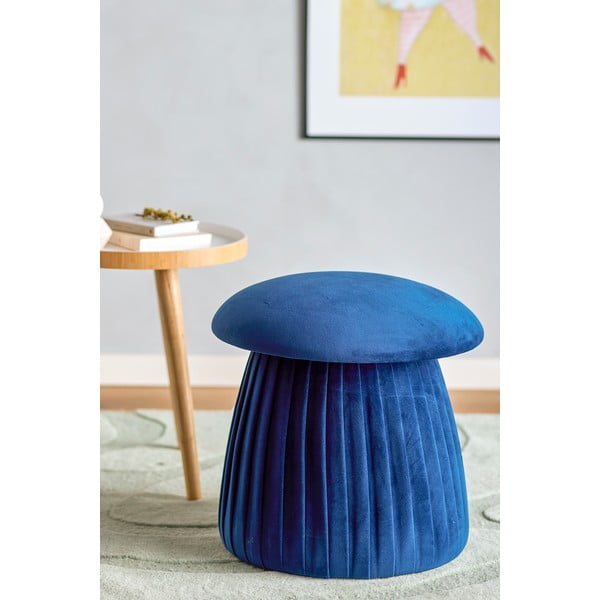 Tmavomodrý taburet Roberta – Bloomingville-image-2