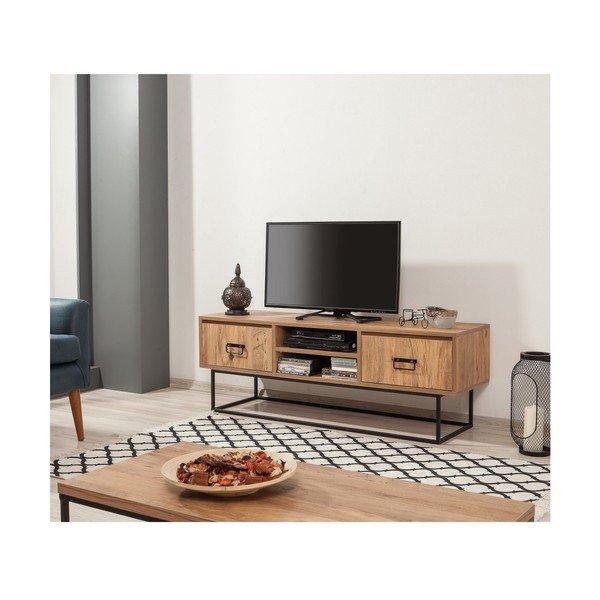 Televízny stolík Hamide, dĺžka 140 cm-image-4