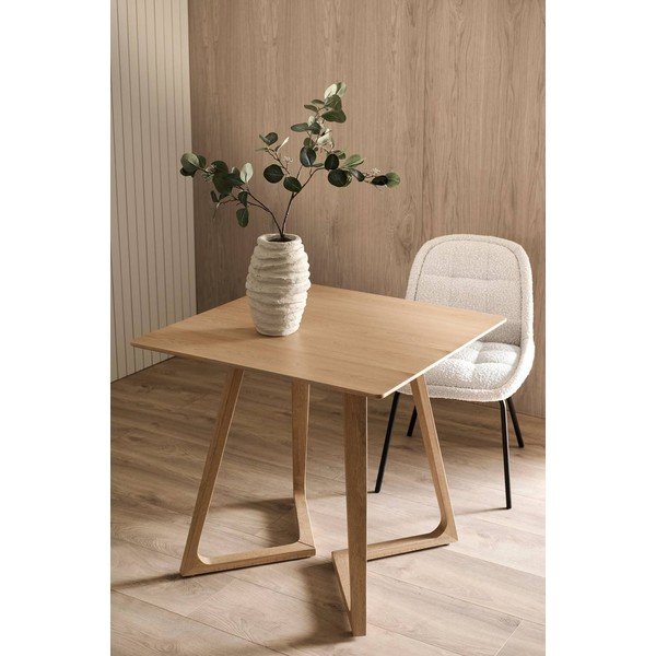 Jedálenský stôl z dubového dreva 75x80 cm Gradie – Ellos Home-image-1