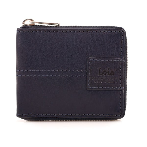Kožená peňaženka Lois Navy, 10,5x8,5 cm