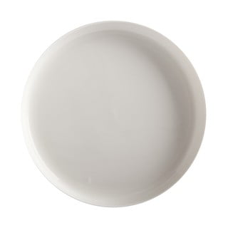 Biely porcelánový tanier so zvýšeným okrajom Maxwell & Williams Basic, ø 28 cm