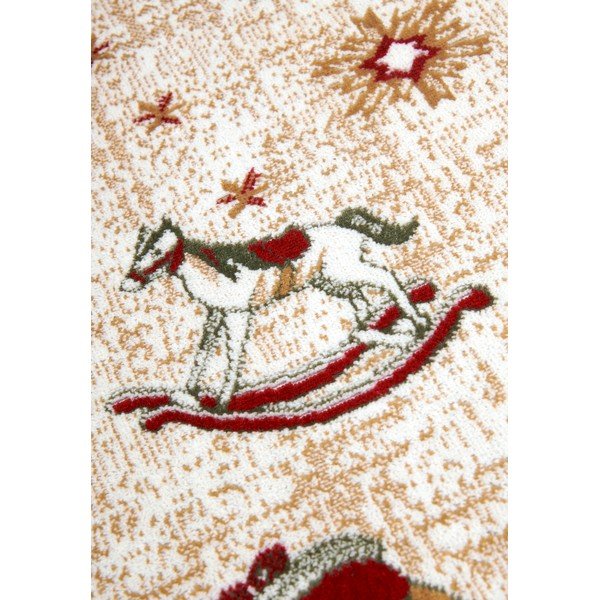 Červený koberec s vianočným motívom s prímesou bavlny 50x80 cm Toy's Delight Red Christmas – Villeroy&Boch-image-2