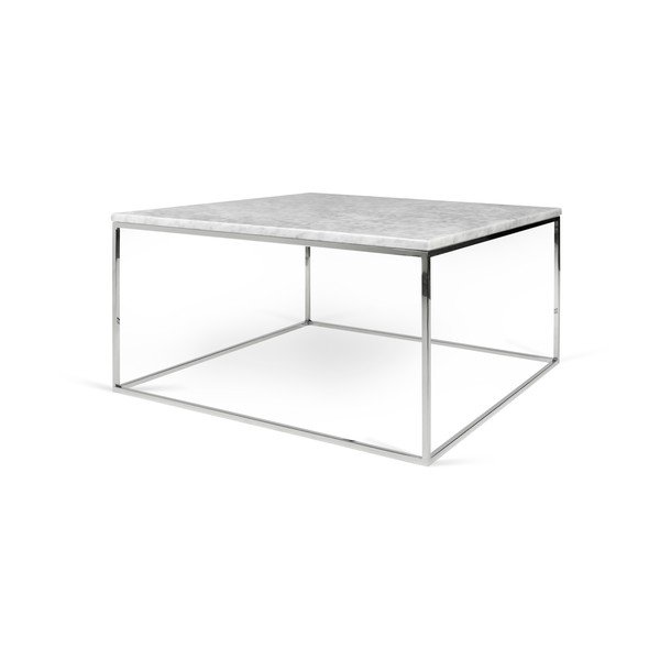 Mramorový konferenčný stolík 75x75 cm Gleam - TemaHome-image-3