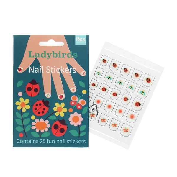 Kreatívna súprava Ladybird – Nail stickers – Rex London