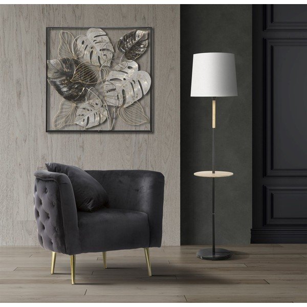 Čierne zamatové kreslo Bucarest – Mauro Ferretti-image-1