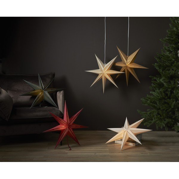 Vianočná svetelná dekorácia v zlatej farbe ø 60 cm Point - Star Trading-image-1
