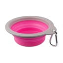 Plastová cestovná miska pre psa ø 15 cm Dog Fantasy – Plaček Pet Products