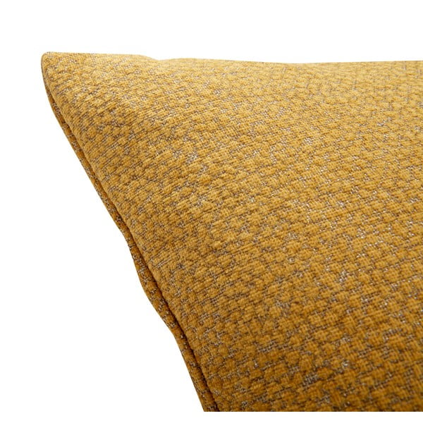 Žltý vankúš Hübsch Nela, 60 x 60 cm-image-2