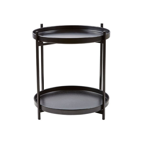 Kovový okrúhly odkladací stolík ø 42 cm Svit – Villa Collection