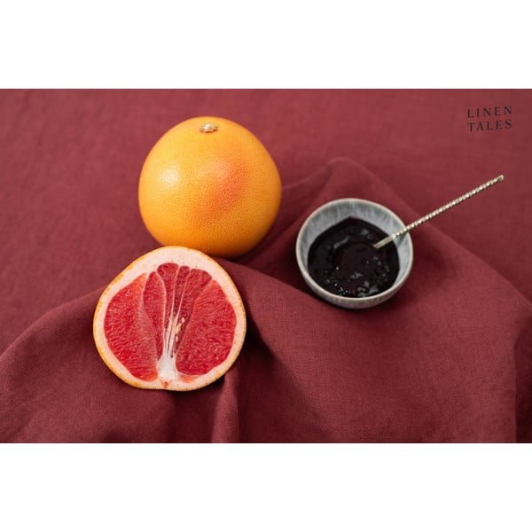 Ľanová utierka 45x65 cm Marsala – Linen Tales-image-2
