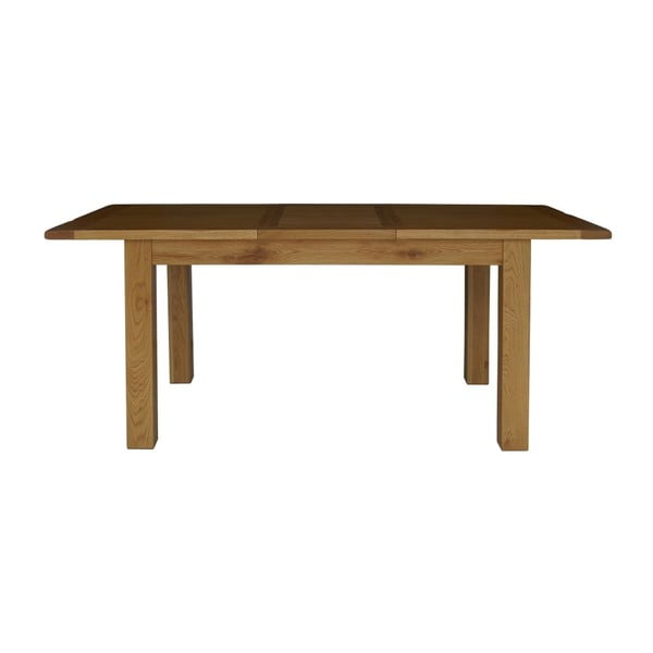 Rozkladací jedálenský stôl z dubového dreva SOB Morty, dĺžka 180 cm