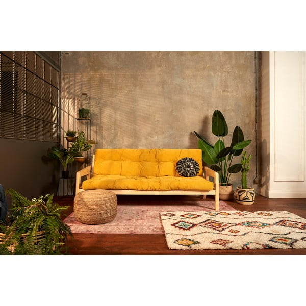 Menčestrová variabilná pohovka Karup Design Grab Raw/Honey-image-1