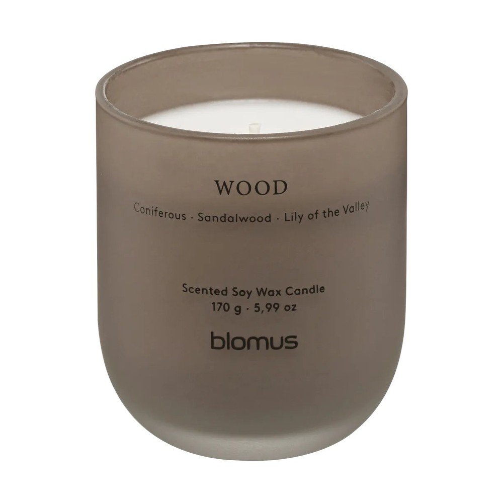 E-shop Vonná sójová sviečka doba horenia 35 h Tuoksu Wood – Blomus