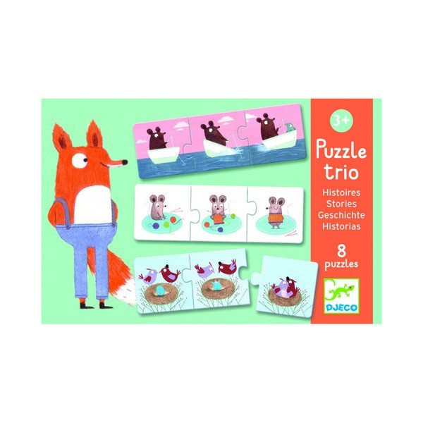 Detské puzzle Djeco Trio Stories-image-1