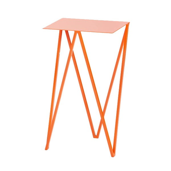 Oranžový odkladací stolík &New Twin