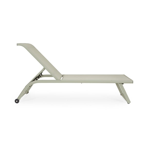 Taupe kovové záhradné ležadlo Taylor – Bizzotto-image-2