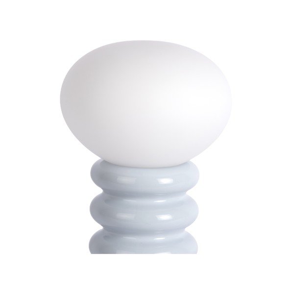 Svetlomodrá keramická stolová lampa (výška  33,5 cm) Catania Aro – Leitmotiv-image-2