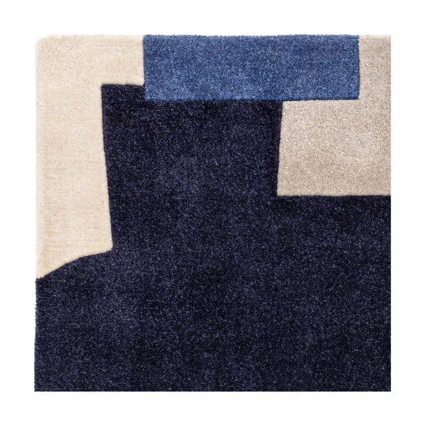 Modrý ručne tkaný koberec z recyklovaných vlákien 200x290 cm Romy – Asiatic Carpets-image-2