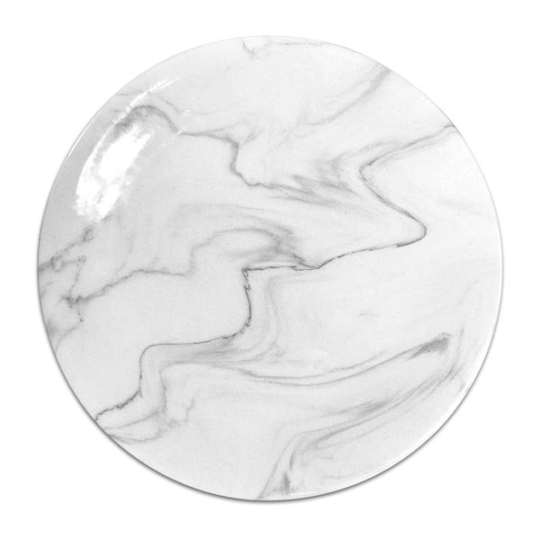 Keramický tanier Marble, ⌀ 25 cm