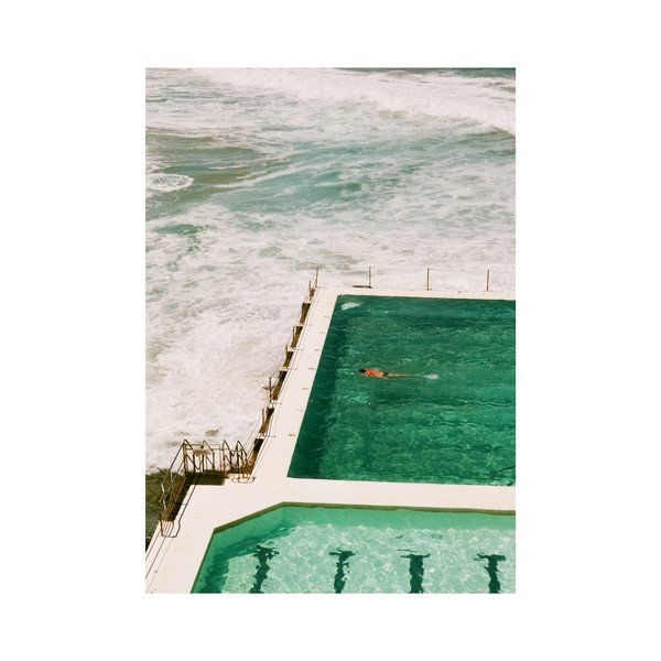 Plagát 30x40 cm Bondi Icebergs – Anna Pihan – The Poster Club