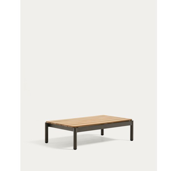 Záhradný konferenčný stolík z teakového dreva 57x91 cm Sorells – Kave Home-image-3
