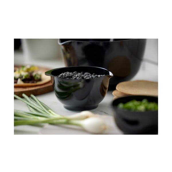 Čierne misky v súprave 3 ks 750 ml Margrethe Mini – Rosti-image-1