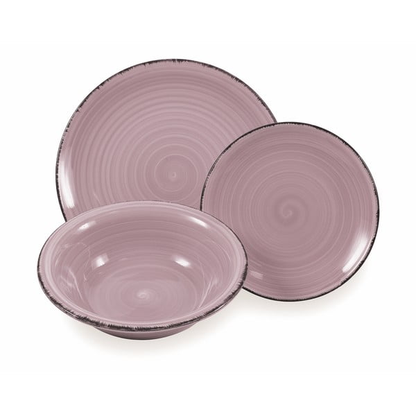 18-dielna súprava riadu z kameniny Villa d'Este Acquerello-image-2