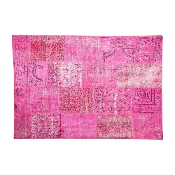 Vlnený koberec Allmode Pink, 150x80 cm