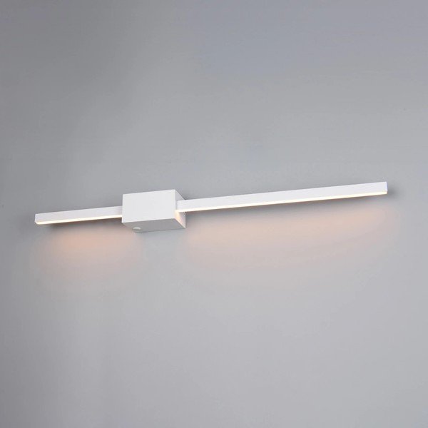 Matne biele LED nástenné svietidlo so stmievačom Cassino – Trio-image-1