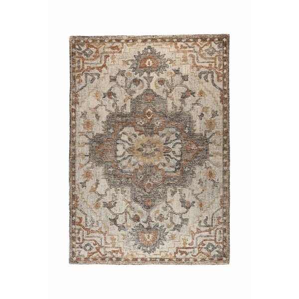 Béžový koberec s prímesou vlny 200x300 cm Amori – Dutchbone