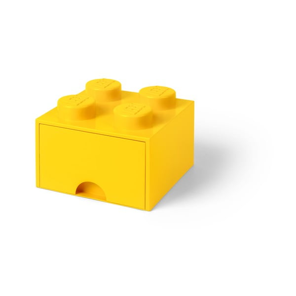 Žltý úložný box so zásuvkou LEGO®-image-1