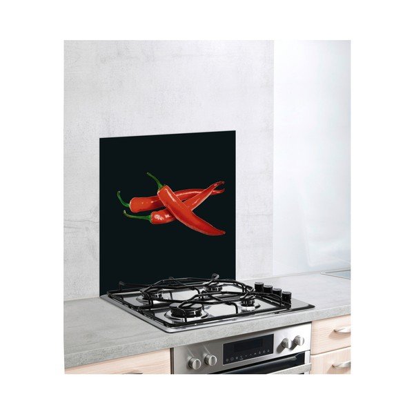 Sklenený kryt na sporák Wenko Peperoni, 60 × 70 cm-image-2