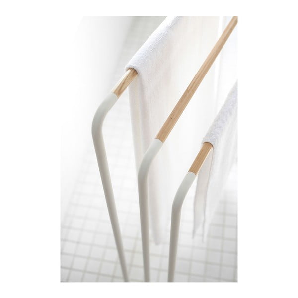 Biely stojan na uteráky YAMAZAKI Plane-image-1