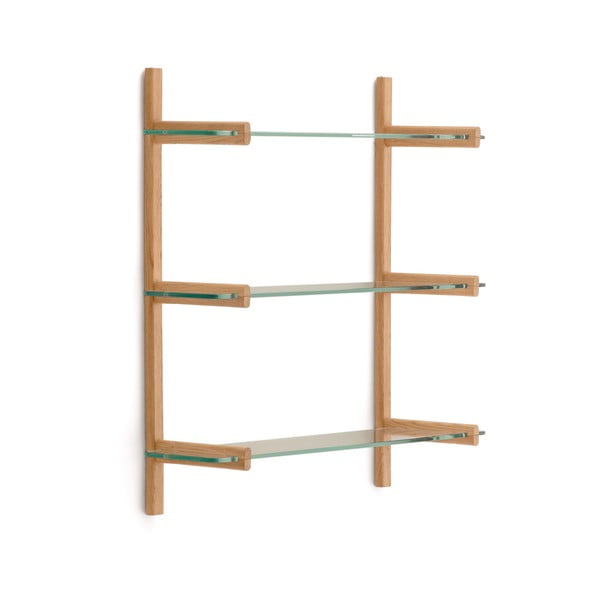 Sklenený komponent - polica 90x10 cm Sitra – Kave Home-image-4