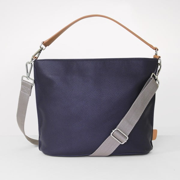 Tmavomodrá taška s uškom cez rameno Caroline Gardner Finsbury Fashion Bag