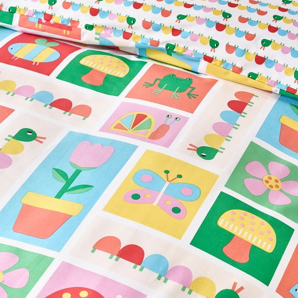 Detské obliečky na dvojlôžko 200x200 cm Curious Caterpillar – Catherine Lansfield-image-4