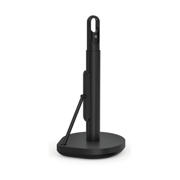 Matne čierny oceľový držiak na kuchynské utierky – simplehuman-image-2