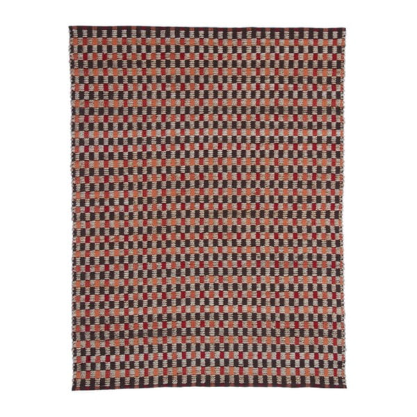 Ručne tkaný koberec Kayoom Granada 222 Natur Rot, 120 × 170 cm